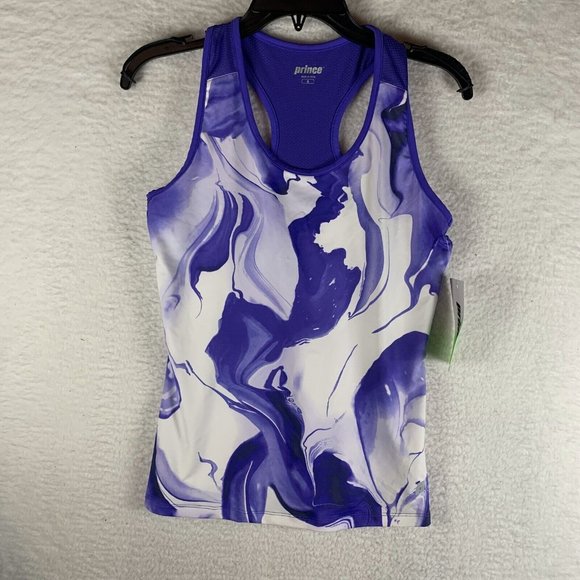 Prince Tank Women's‎ Small Purple Tennis Core Fashion Racerback Pickleball 7399 - Picture 1 of 8